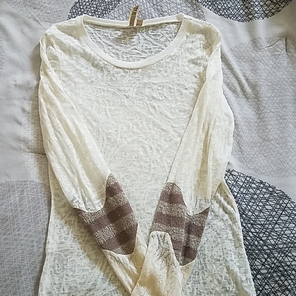 BKE long sleeve burnout t-shirt